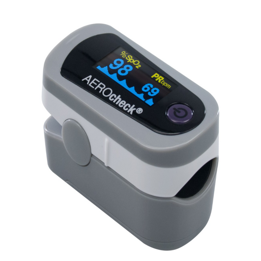 AEROcheck® Fingerpulsoximeter Economy zur Messung von SpO₂ und Pulsfrequenz