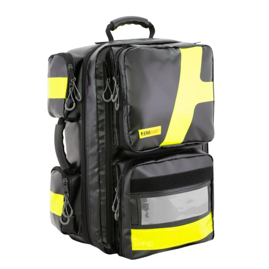 AEROcase ProEMS MPXL1C Notfallrucksack aus Plane mit 7 Modultaschen
