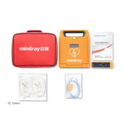 Mindray AED Trainingsgerät mit wiederverwendbaren Trainingselektroden für Erste-Hilfe-Kurse