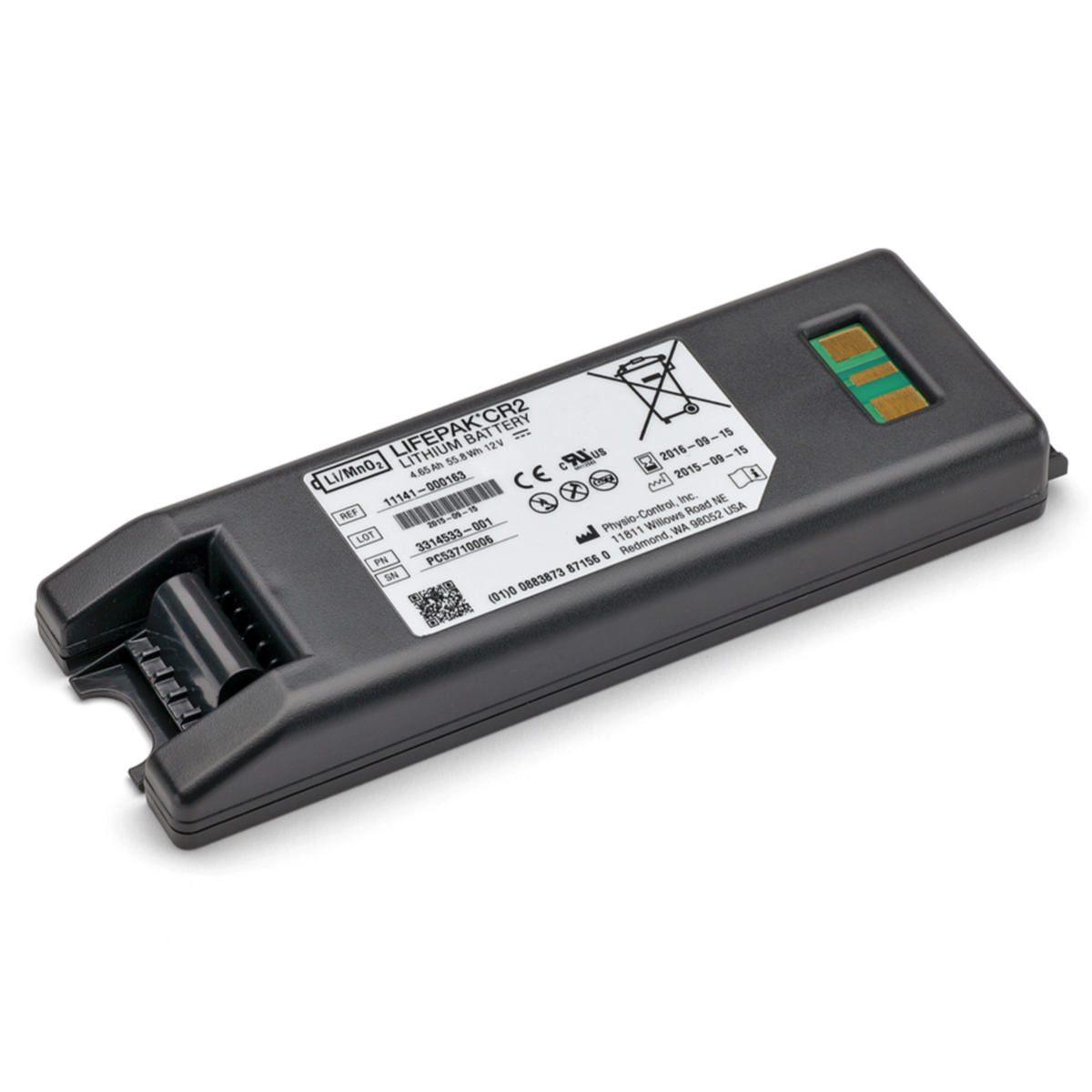LIFEPAK CR2 Ersatzbatterie als Original AED Lithiumbatterie