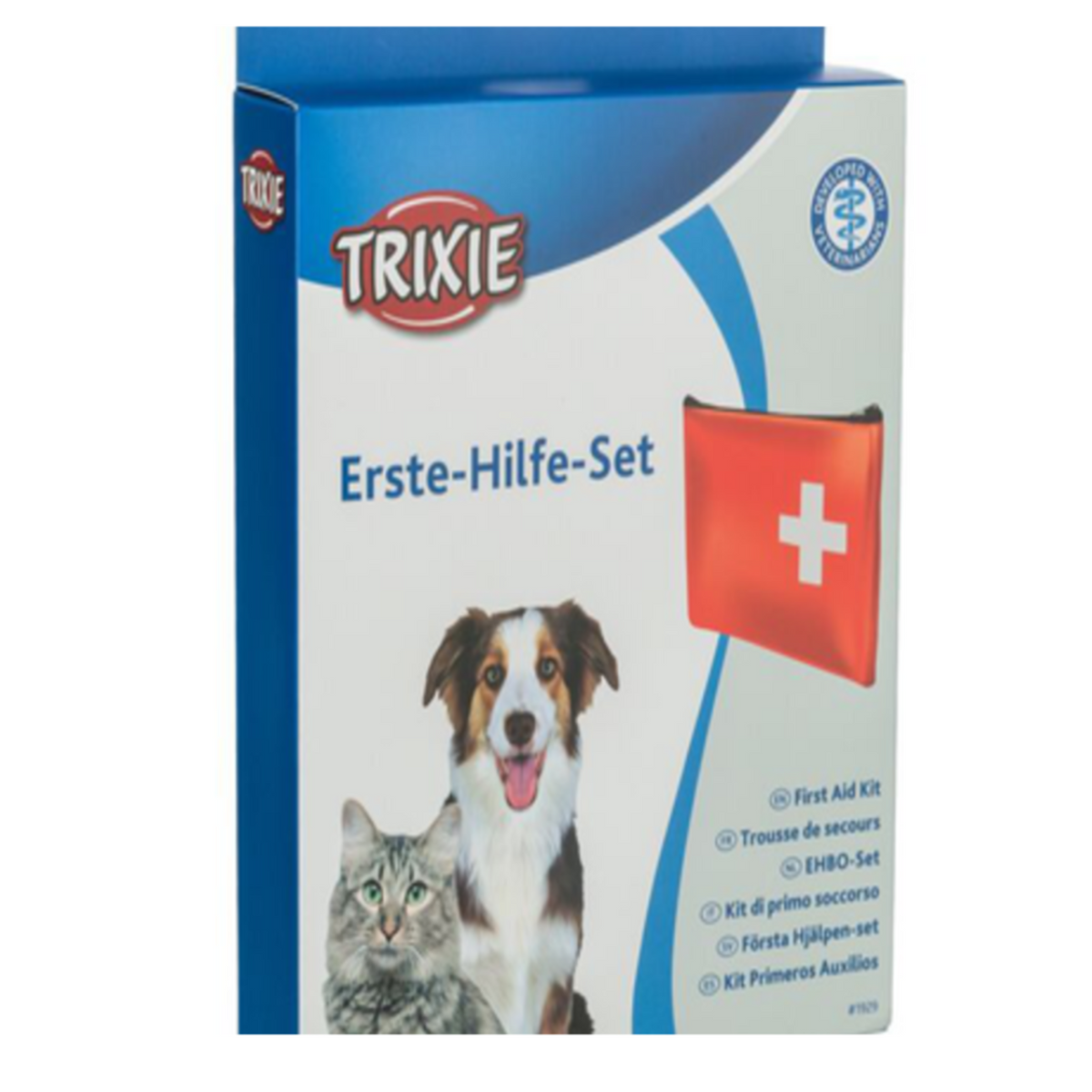 Erste-Hilfe-Tasche für Hunde zum Mitnehmen auf Spaziergänge und Reisen