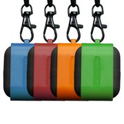 HEROTAG® Reanimationshilfe mit Beatmungsfolie, Einweghandschuhen und Karabiner