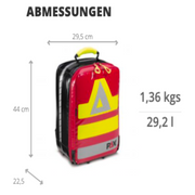 PAX Notfallrucksack mit Reflexmaterial für Feuerwehr und Hilfsorganisationen