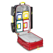 PAX Wasserkuppe L-ST-FT2 Notfallrucksack mit drei Seitentaschen und zwei Fronttaschen - offen