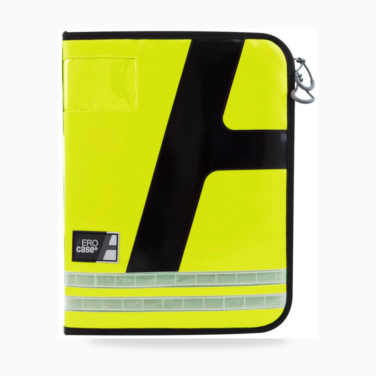 AEROcase ORGAbag Multi-Organizer DIN A4 aus Planenmaterial mit Klemmbrett - gelb