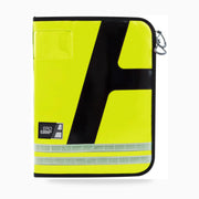AEROcase ORGAbag Multi-Organizer DIN A4 aus Planenmaterial mit Klemmbrett - gelb
